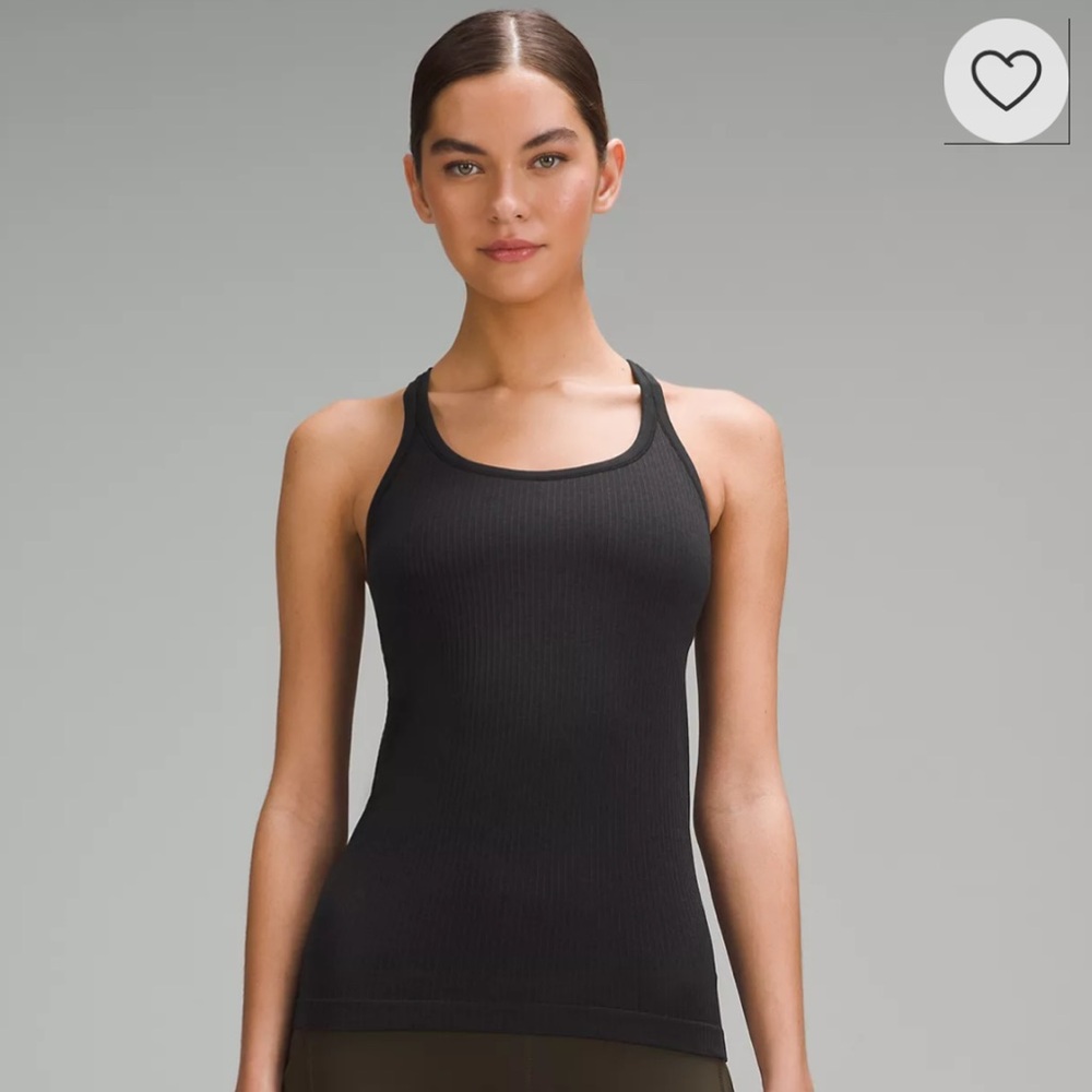 Lululemon Black Eb to Street Tank - Perfect Condition